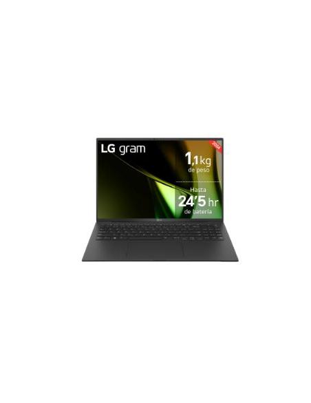 PORTATIL LG GRAM CORE ULTRA 7 155H 16GB 512GB SSD 16 IPS FREEDOS BLACK