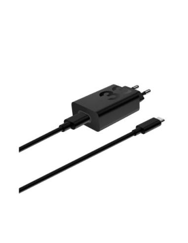 CARGADOR USB MOTOROLA 30W BLACK + CABLE USB USB-C