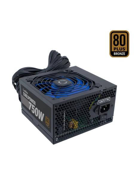 FUENTE DE ALIMENTACION ATX 750W COOLBOX COOLPOWER 80+ BRONZE BLACK