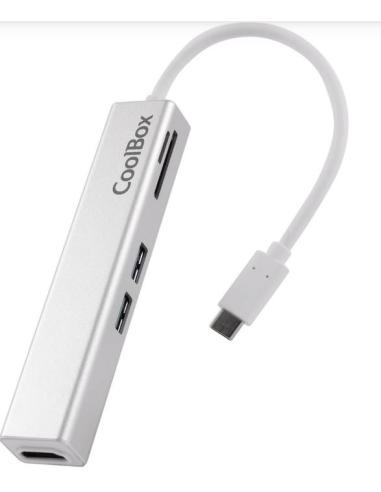 PUERTO REPLICADOR USB-C COOLBOX HDMI + 2XUSB...