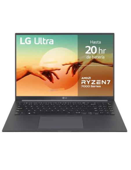 PORTATIL LG ULTRA RYZEN 7 7730U 16GB 512GB SSD 16 IPS FREEDOS GREY