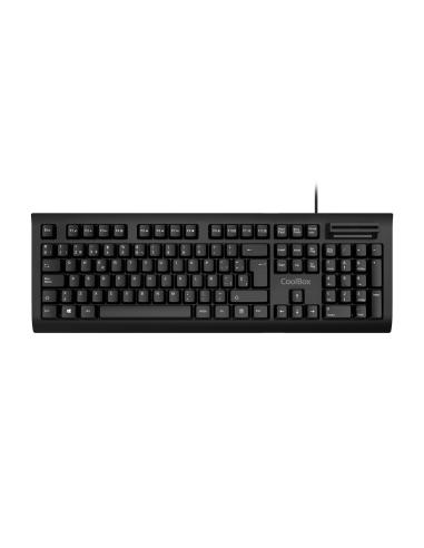 TECLADO COOLBOX DNIE CON SMART CARD BLACK