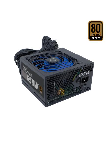 FUENTE DE ALIMENTACION ATX 650W COOLBOX COOLPOWER 80+ BRONZE BLACK