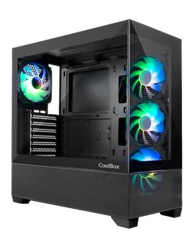 CAJA MEDIATORRE ATX COOLBOX GA250 VISION USB...