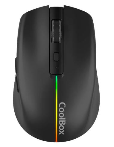 MOUSE COOLBOX WIRELESS GAMING W01 USB 1600 DPI...