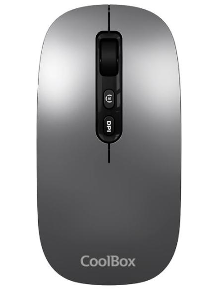 MOUSE COOLBOX WIRELESS IA W02 BLUETOOTH USB GREY