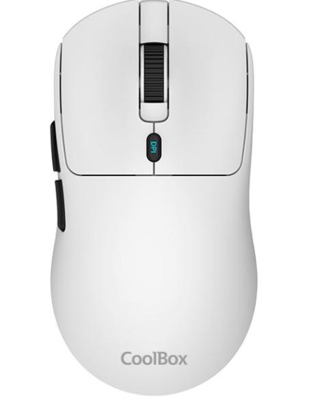 MOUSE COOLBOX WIRELESS GAMING W03 USB 10000 DPI WHITE
