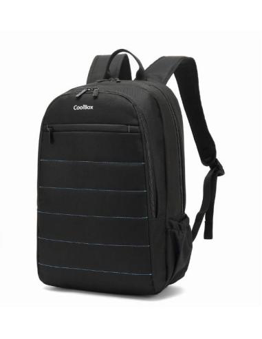 MOCHILA PORTATIL COOLBOX WATERPROOF 15.6 BLACK