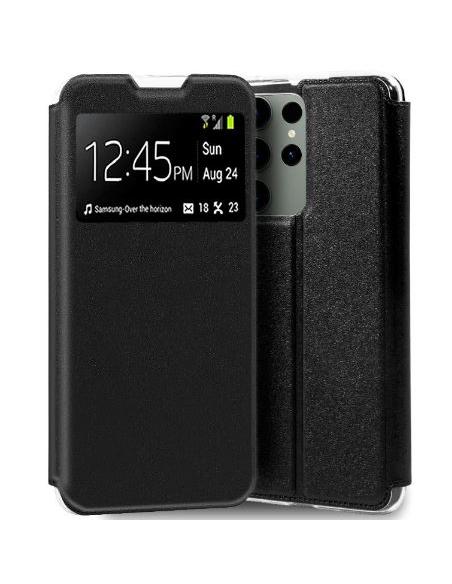 FUNDA MOVIL COOL FLIP COVER WINDOW BLACK SAMSUNG GALAXY S23 ULTRA S918