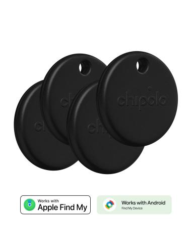 CHIPOLO POP TAG PACK 4U BLACK FIND MY APPLE /...