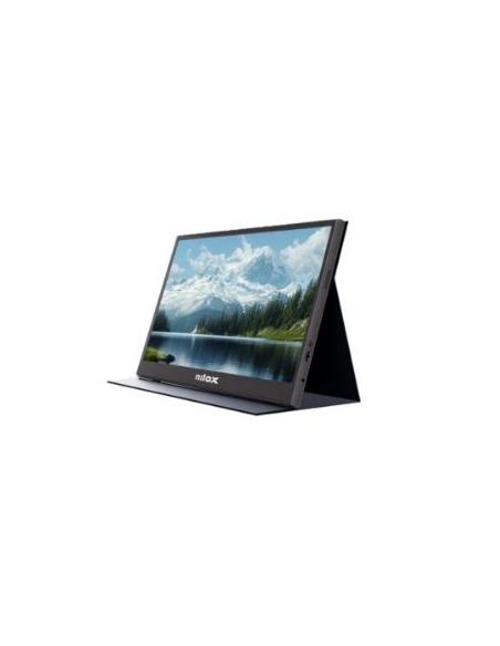 MONITOR NILOX 15.6 IPS FHD NXMP15FHD11 PORTABLE 1920X1080 5MS USB-C HDMI MM BLACK