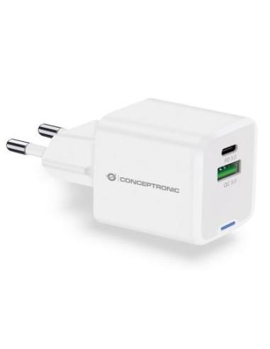 CARGADOR USB CONCEPTRONIC ALTHEA 20W GAN USB +...