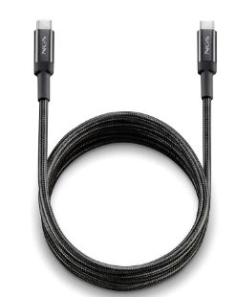 CABLE NGS USB-C MACHO / USB-C MACHO 100W 3M BLACK