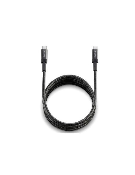 CABLE NGS USB-C MACHO / USB-C MACHO 100W 3M BLACK