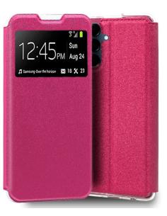 FUNDA MOVIL COOL FLIP COVER WINDOW PINK SAMSUNG GALAXY...