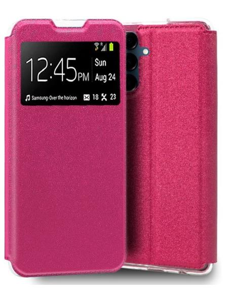 FUNDA MOVIL COOL FLIP COVER WINDOW PINK SAMSUNG GALAXY A16 / A16 5G