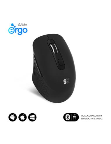 MOUSE SUBBLIM CURVE ERGO WIRELESS BLUETOOTH...