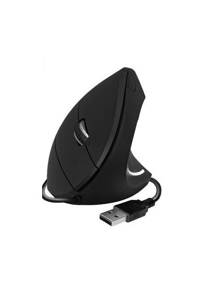 MOUSE SUBBLIM VERTICAL GLIDE ERGO BLACK USB