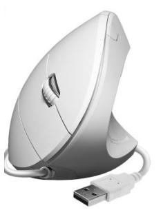 MOUSE SUBBLIM VERTICAL GLIDE ERGO WHITE USB