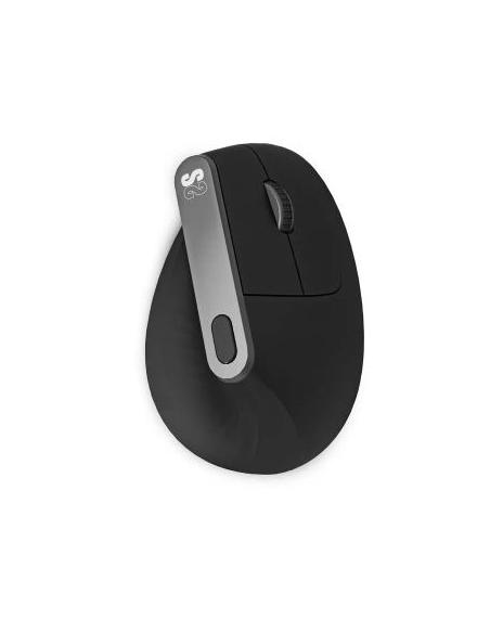 MOUSE SUBBLIM VERTICAL NATURE ERGO WIRELESS BLUETOOTH DUAL BLACK