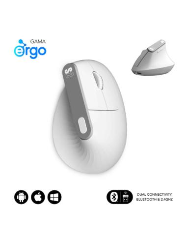 MOUSE SUBBLIM VERTICAL NATURE ERGO WIRELESS...