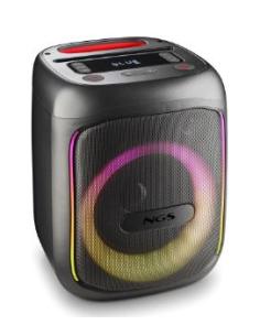 ALTAVOZ BLUETOOTH NGS WILD SWAG GO 40W USB AUX RGB BLACK