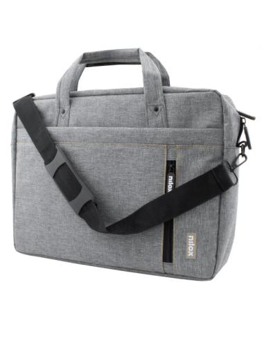 MALETIN PORTATIL NILOX 15.6 NXBK053 GREY