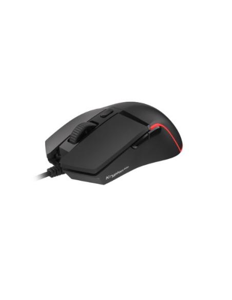 MOUSE GENESIS GAMING KRYPTON 220 6400 DPI USB RGB BLACK