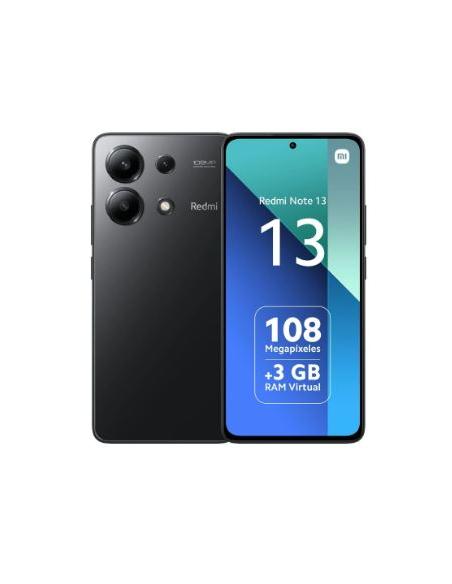 SMARTPHONE XIAOMI REDMI NOTE 13 6.67 OC 8GB 256GB 4G ANDROID 13 BLACK