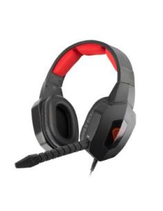 AURICULAR + MIC GENESIS ARGON 400 JACK BLACK/RED
