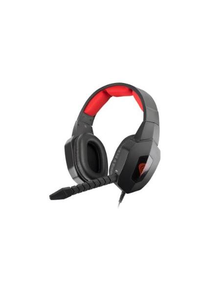AURICULAR + MIC GENESIS ARGON 400 JACK BLACK/RED