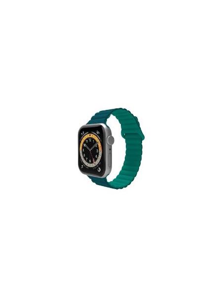 CORREA CELLY PARA APPLE WATCH 42/44/45/49MM MAGNETIC LOOP GREEN