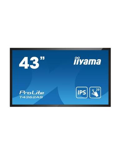 MONITOR TACTIL IIYAMA 43 IPS PROLITE T4362AS-B1...