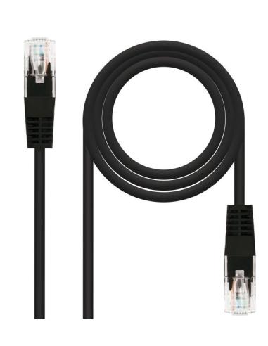 CABLE NANOCABLE RED RJ45 CAT 6 0.25M BLACK