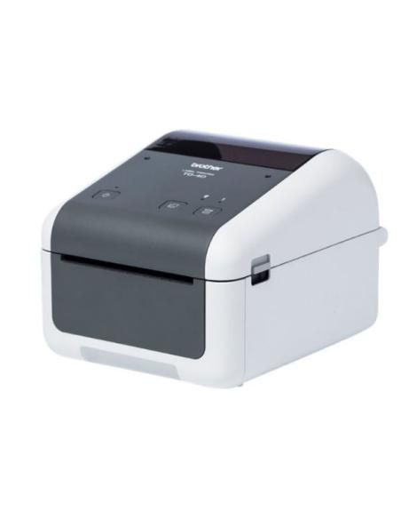 IMPRESORA BROTHER ETIQUETAS TERMICA TD-4210D USB SERIE WHITE/BLACK