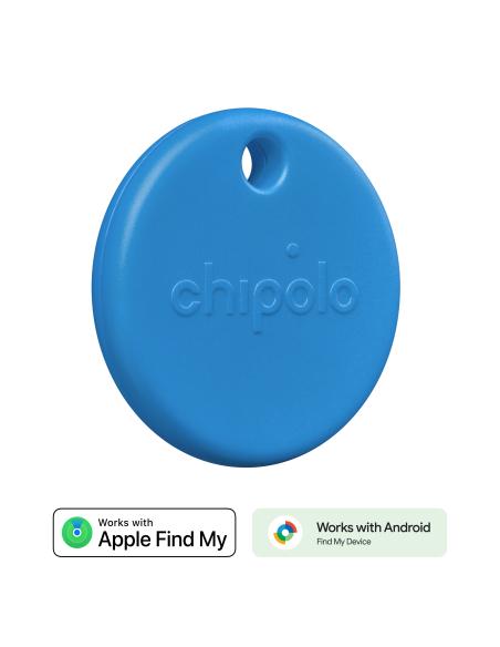 CHIPOLO POP TAG BLUE FIND MY APPLE / FIND MY DEVICE GOOGLE