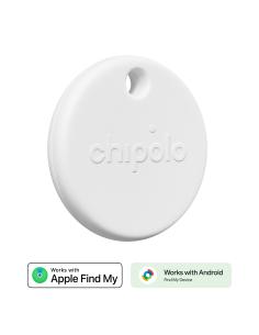 CHIPOLO POP TAG WHITE FIND MY APPLE / FIND MY DEVICE GOOGLE