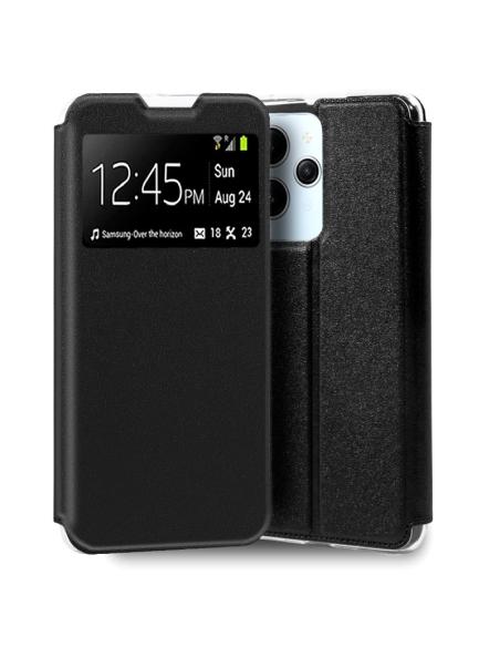 FUNDA MOVIL COOL FLIP COVER WINDOW BLACK XIAOMI REDMI 12 / REDMI 12 5G