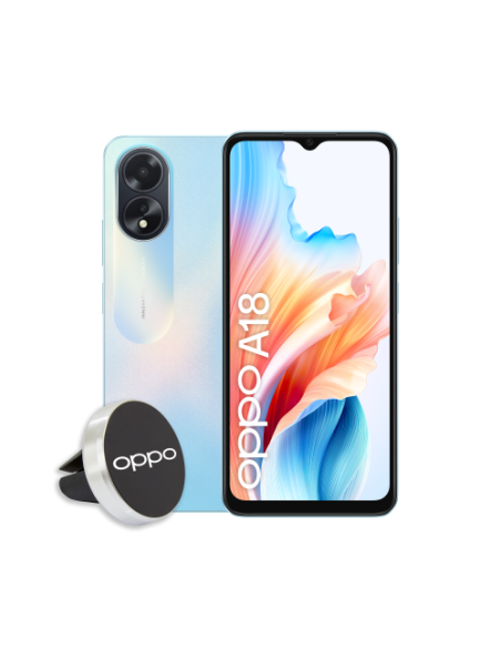 SMARTPHONE OPPO A18 6.56 OC 4GB 128GB 4G ANDROID 13 GLOWING BLUE