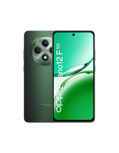 SMARTPHONE OPPO RENO 12 F 6.7 OC 8GB+8GB 256GB 5G ANDROID 14 BLACK GREEN