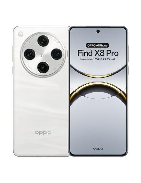 SMARTPHONE OPPO FIND X8 PRO 6.78 OC 16GB 512GB 5G ANDROID 14 PEARL WHITE