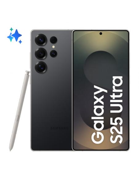 SMARTPHONE SAMSUNG GALAXY S25 ULTRA 6.9 OC 12GB 1TB 5G ANDROID BLACK