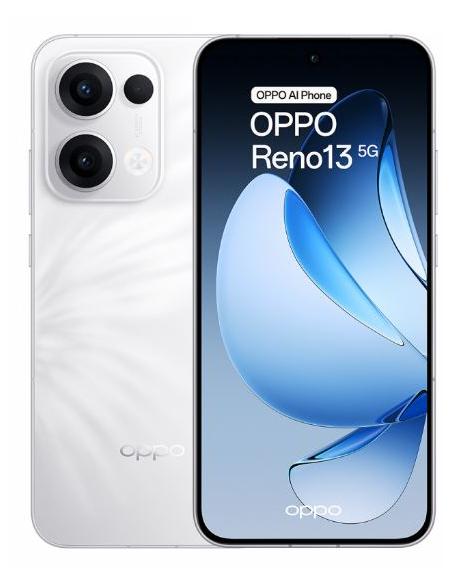 SMARTPHONE OPPO RENO 13 6.6 OC 12GB+12GB 256GB 5G ANDROID 14 PLUME WHITE