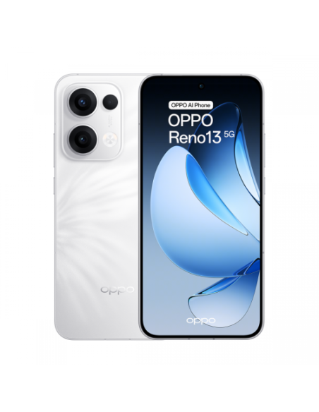 SMARTPHONE OPPO RENO 13 6.6 OC 12GB+12GB 256GB 5G ANDROID 14 PLUME WHITE