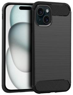 FUNDA MOVIL BACK COVER COOL CARBON BLACK IPHONE 15