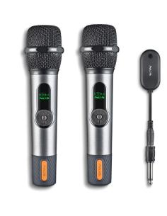 MICROFONO MANO NGS SINGER STAR WIRELESS 2PACK + RECEPTOR...
