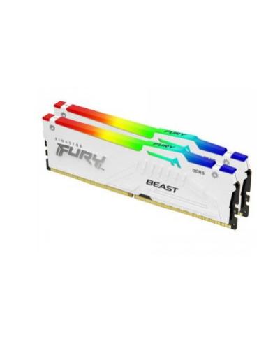 DDR5 32GB BUS 6000 KINGSTON CL36 RGB WHITE 2X16GB