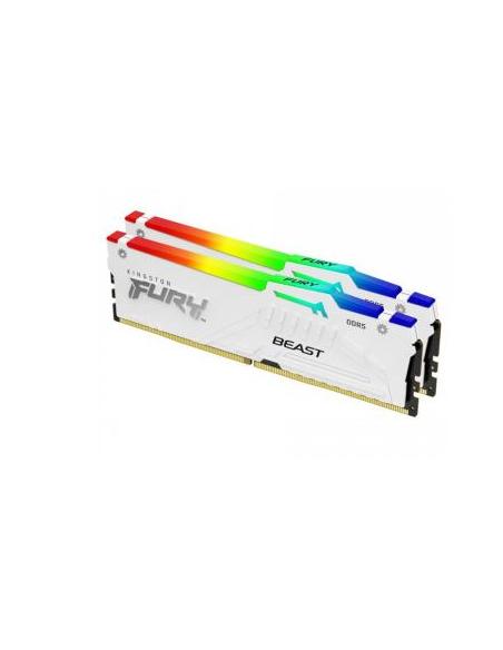 DDR5 32GB BUS 6000 KINGSTON CL36 RGB WHITE 2X16GB