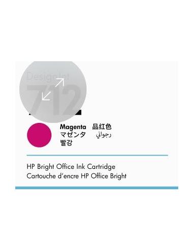 CARTUCHO HP 712 MAGENTA DESIGNJET T230 T250...