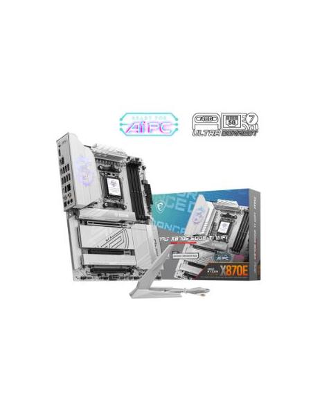 PLACA BASE MSI INTEL MPG X870E CARBON SOCKET AM5 ATX GRAFICA DDR5 M.2 GLAN USB 3.2 USB-C AUDIO 7.1 WHITE